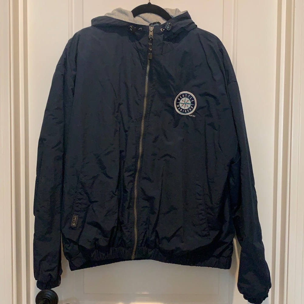 Seattle Mariners GEAR Hooded lined jacket - SZ XL